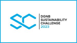Logo DGNB Sustainabiliy Challenge 2023