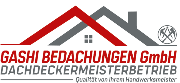 Logo Gashi Bedachungen GmbH - Dachdeckermeisterbetrieb - Qualität von Ihrem Handwerker