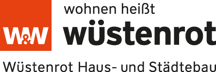Logo W&W wohnen heißt wüstenrot | Wüstenrot Haus- und Städtebau