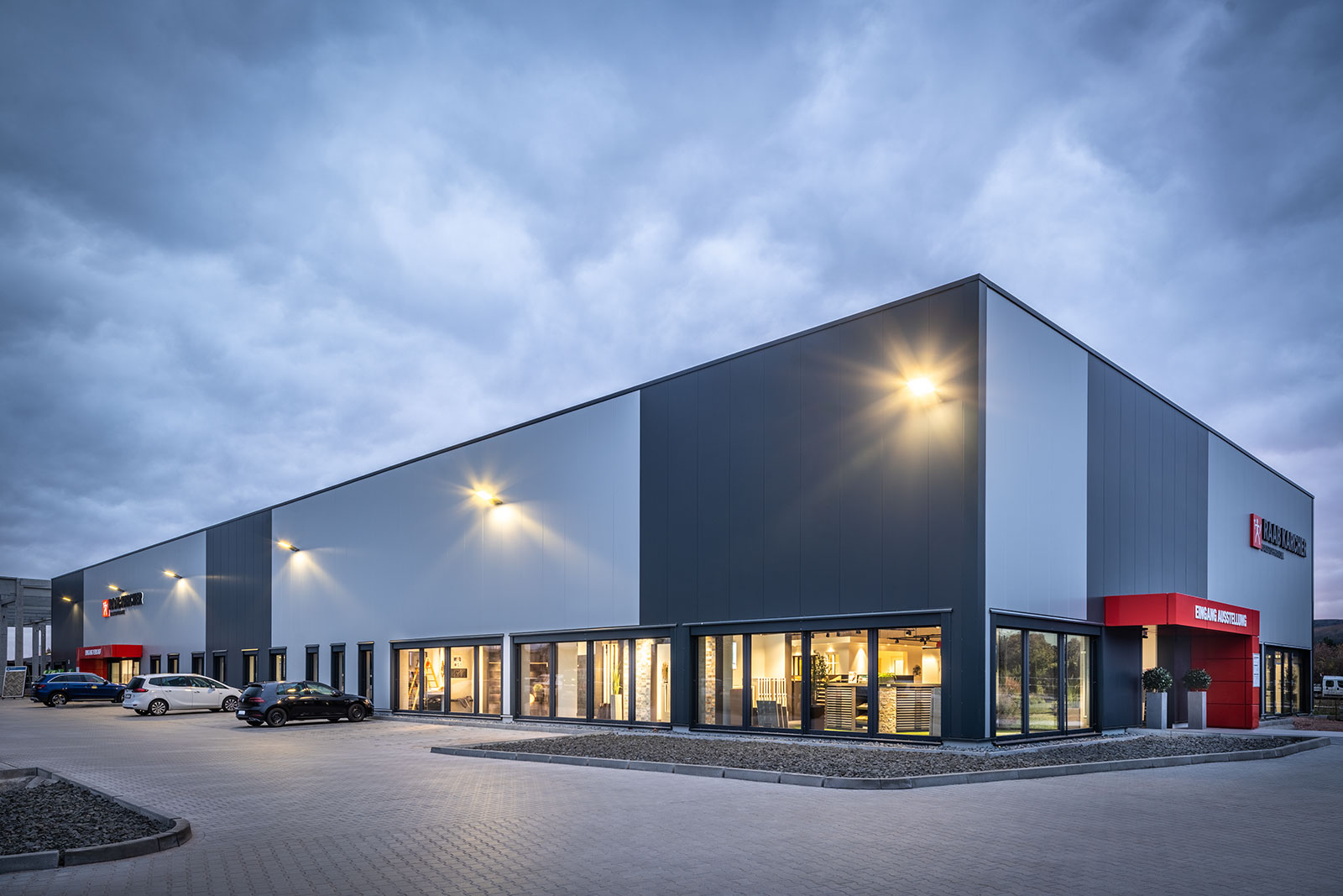 Profilbild vom Raab Karcher Baustoffhandel in Bingen. Zu sehen ist das Gebäude des Standorts.
